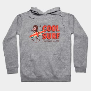 Cool Surf in Cornwall, UK Hoodie